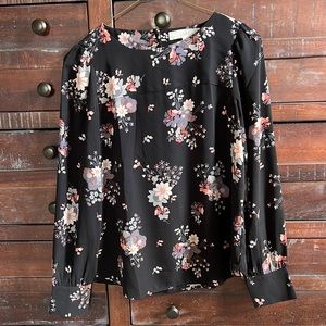 LOFT long-sleeve shirt/blouse. Size XSP.